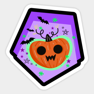 Pumpkin fun Sticker